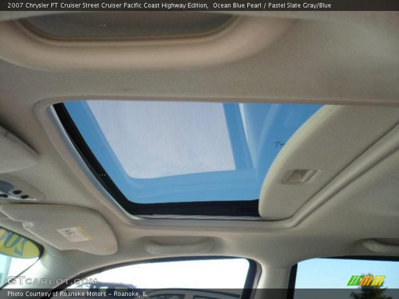 Ocean Blue Pearl / Pastel Slate Gray/Blue 2007 Chrysler PT Cruiser Street Cruiser Pacific Coast Highway Edition