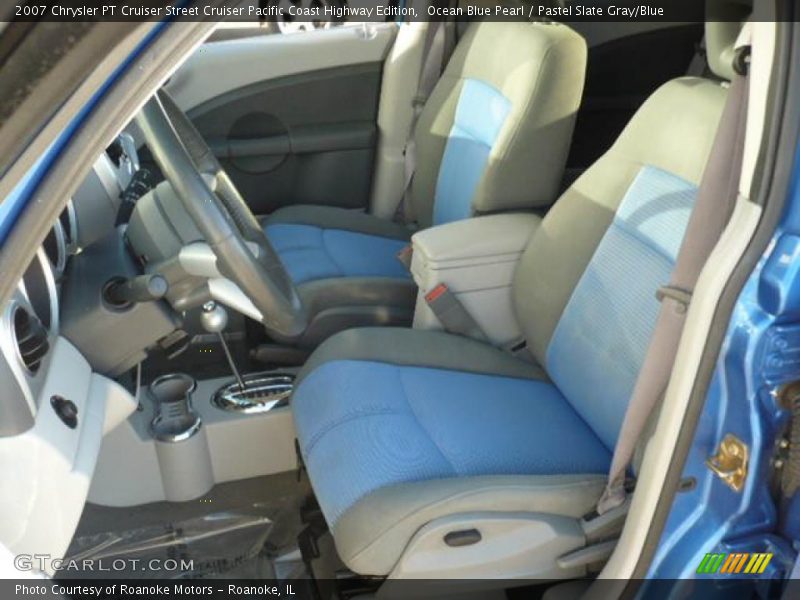 Ocean Blue Pearl / Pastel Slate Gray/Blue 2007 Chrysler PT Cruiser Street Cruiser Pacific Coast Highway Edition