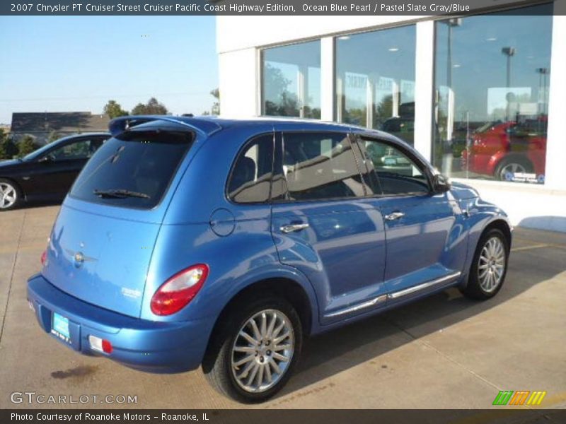 Ocean Blue Pearl / Pastel Slate Gray/Blue 2007 Chrysler PT Cruiser Street Cruiser Pacific Coast Highway Edition