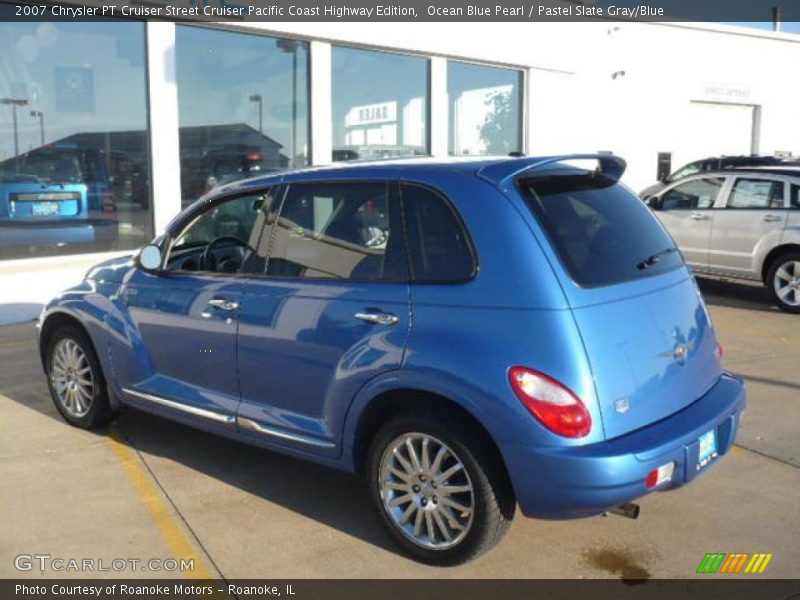 Ocean Blue Pearl / Pastel Slate Gray/Blue 2007 Chrysler PT Cruiser Street Cruiser Pacific Coast Highway Edition