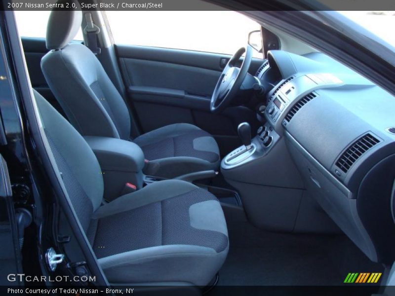 Super Black / Charcoal/Steel 2007 Nissan Sentra 2.0