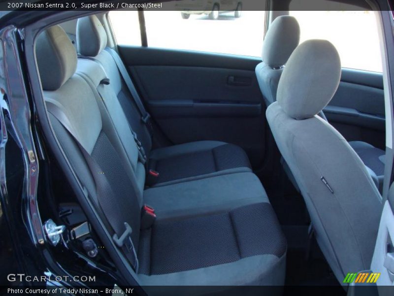 Super Black / Charcoal/Steel 2007 Nissan Sentra 2.0