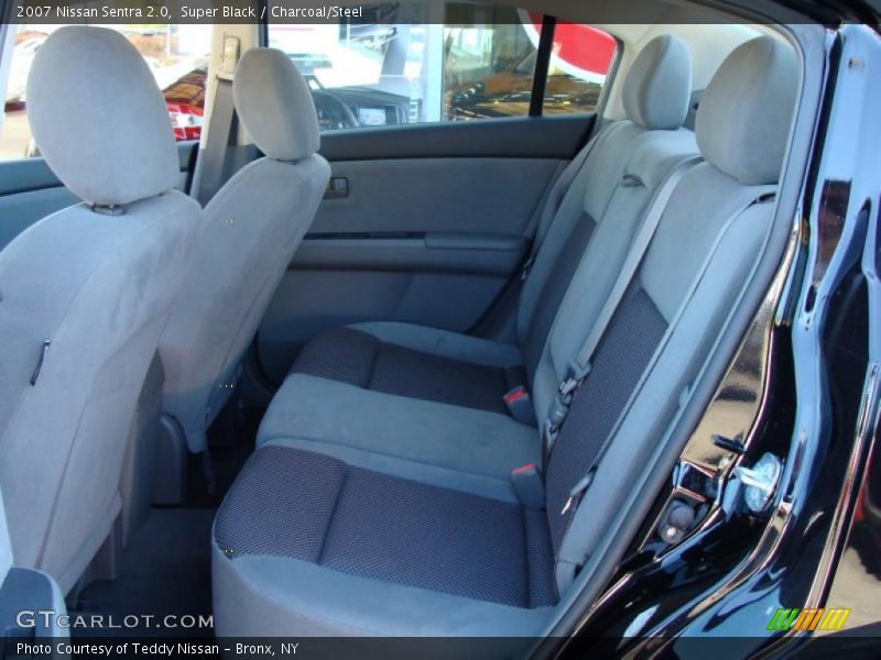 Super Black / Charcoal/Steel 2007 Nissan Sentra 2.0