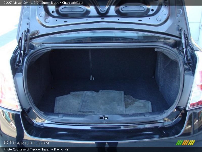 Super Black / Charcoal/Steel 2007 Nissan Sentra 2.0