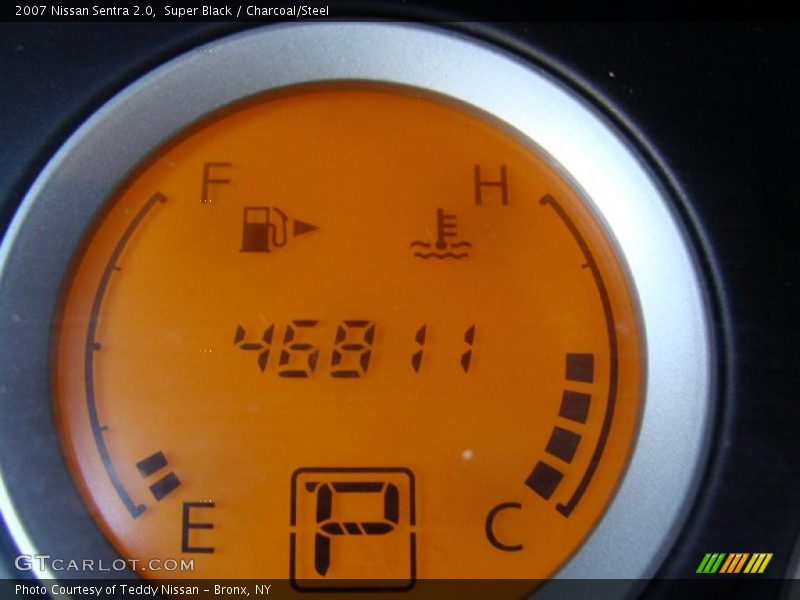 Super Black / Charcoal/Steel 2007 Nissan Sentra 2.0