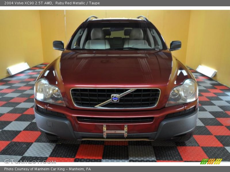 Ruby Red Metallic / Taupe 2004 Volvo XC90 2.5T AWD