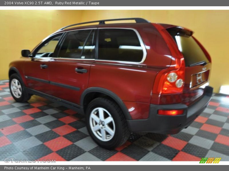 Ruby Red Metallic / Taupe 2004 Volvo XC90 2.5T AWD