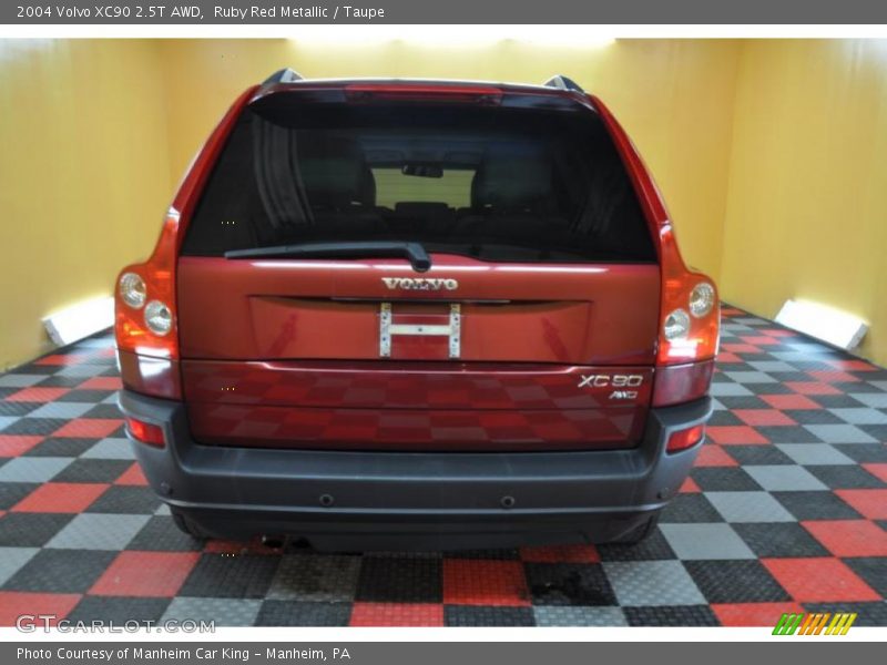 Ruby Red Metallic / Taupe 2004 Volvo XC90 2.5T AWD