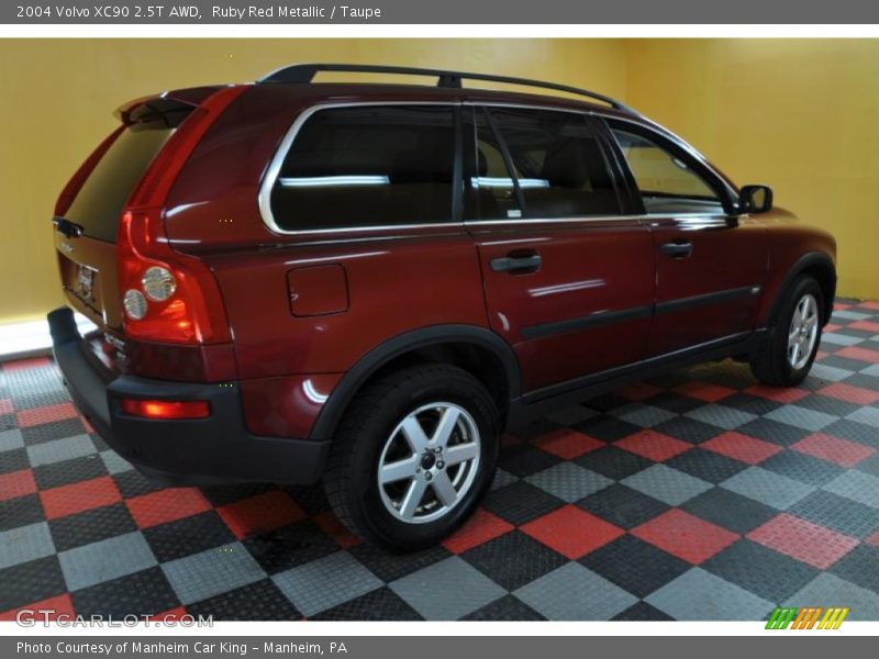 Ruby Red Metallic / Taupe 2004 Volvo XC90 2.5T AWD