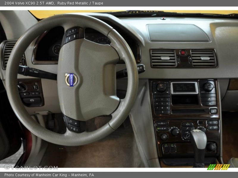 Ruby Red Metallic / Taupe 2004 Volvo XC90 2.5T AWD