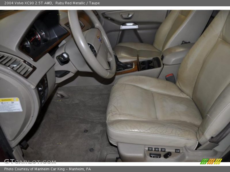 Ruby Red Metallic / Taupe 2004 Volvo XC90 2.5T AWD