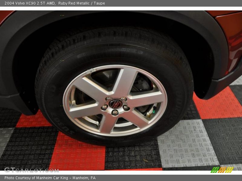 Ruby Red Metallic / Taupe 2004 Volvo XC90 2.5T AWD
