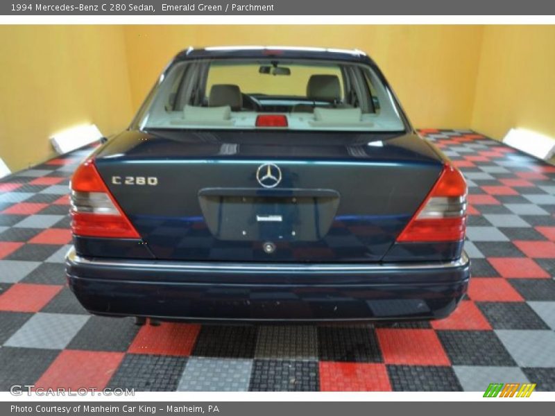 Emerald Green / Parchment 1994 Mercedes-Benz C 280 Sedan