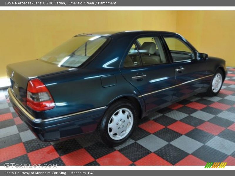 Emerald Green / Parchment 1994 Mercedes-Benz C 280 Sedan