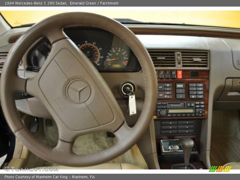 Emerald Green / Parchment 1994 Mercedes-Benz C 280 Sedan