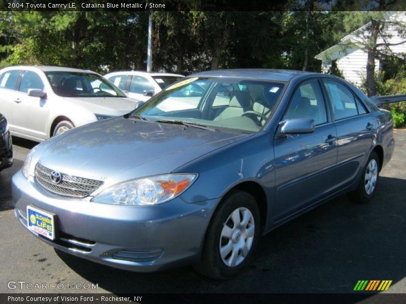 Catalina Blue Metallic / Stone 2004 Toyota Camry LE