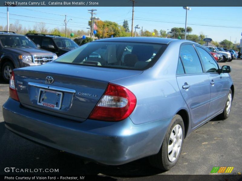 Catalina Blue Metallic / Stone 2004 Toyota Camry LE