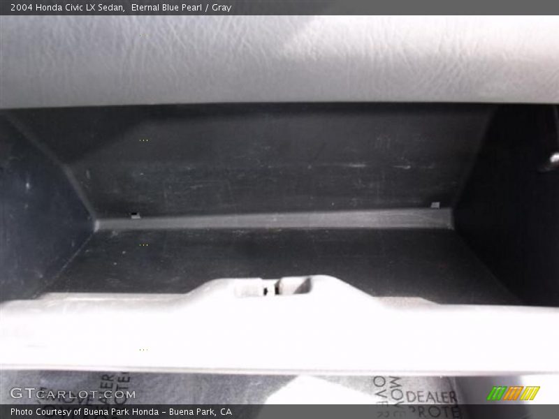 Eternal Blue Pearl / Gray 2004 Honda Civic LX Sedan