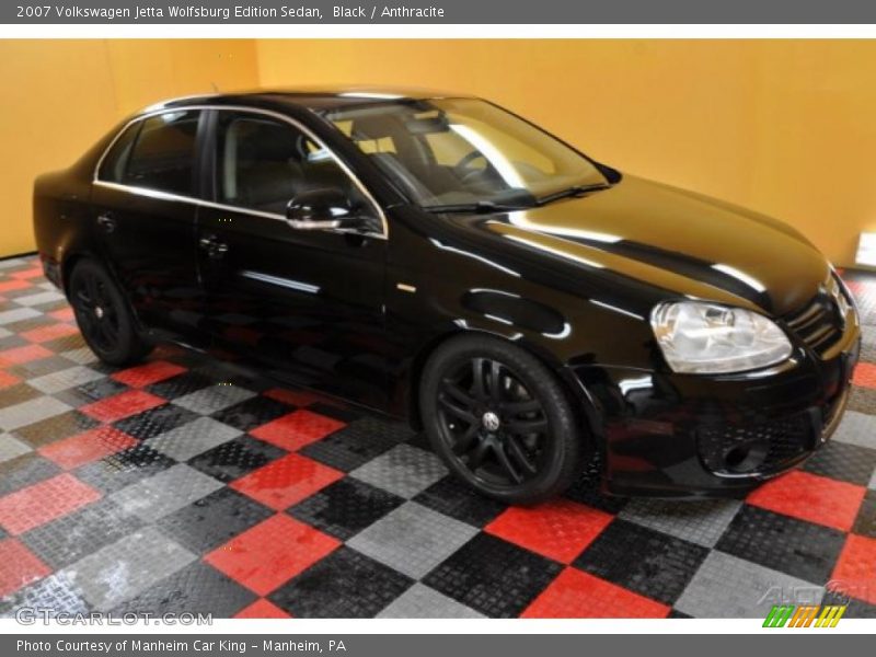 Black / Anthracite 2007 Volkswagen Jetta Wolfsburg Edition Sedan