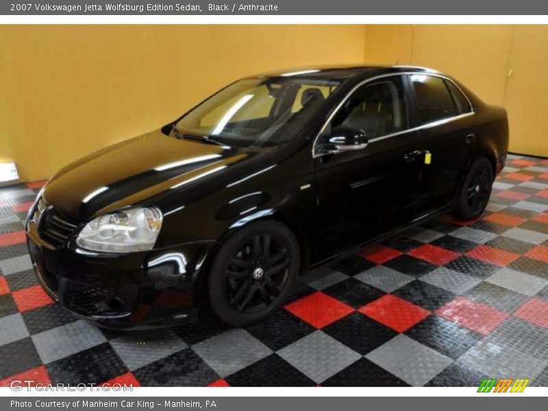 Black / Anthracite 2007 Volkswagen Jetta Wolfsburg Edition Sedan