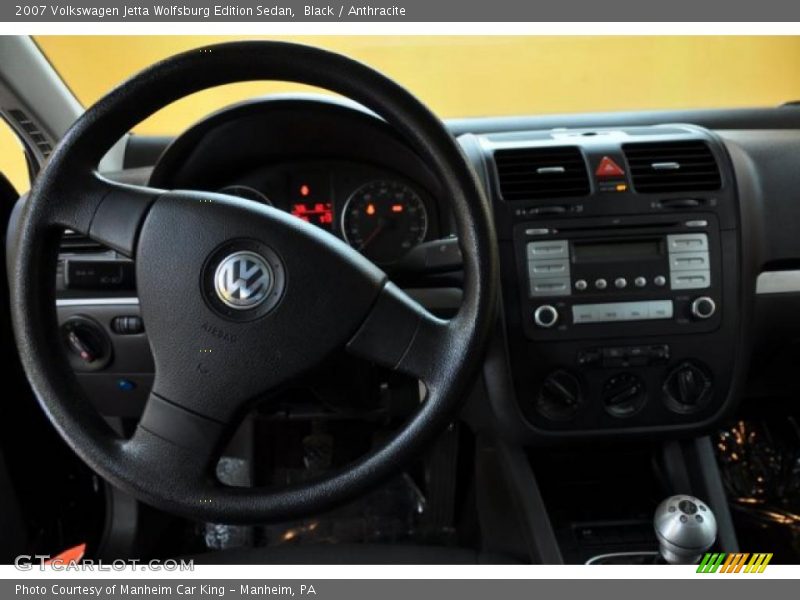 Black / Anthracite 2007 Volkswagen Jetta Wolfsburg Edition Sedan