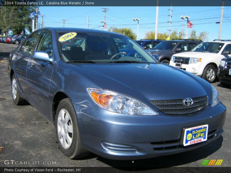Catalina Blue Metallic / Stone 2004 Toyota Camry LE
