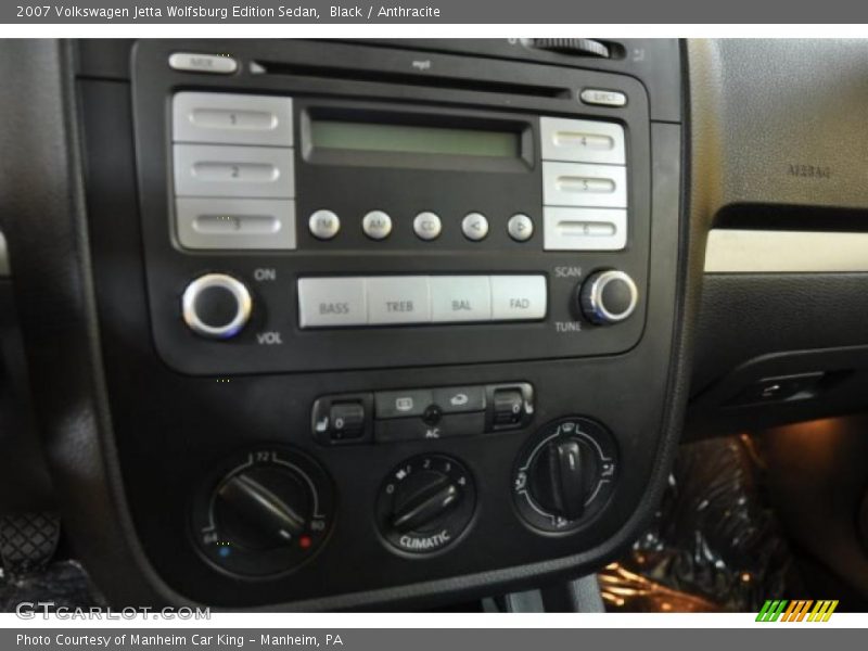 Black / Anthracite 2007 Volkswagen Jetta Wolfsburg Edition Sedan