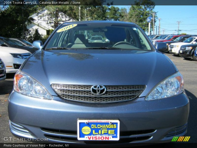 Catalina Blue Metallic / Stone 2004 Toyota Camry LE