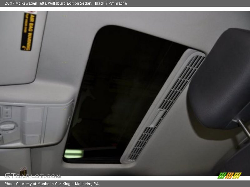 Black / Anthracite 2007 Volkswagen Jetta Wolfsburg Edition Sedan