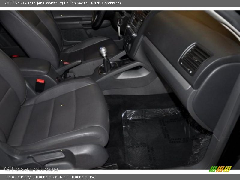 Black / Anthracite 2007 Volkswagen Jetta Wolfsburg Edition Sedan