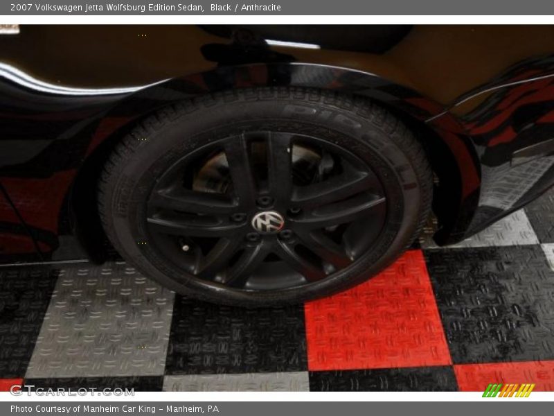 Black / Anthracite 2007 Volkswagen Jetta Wolfsburg Edition Sedan
