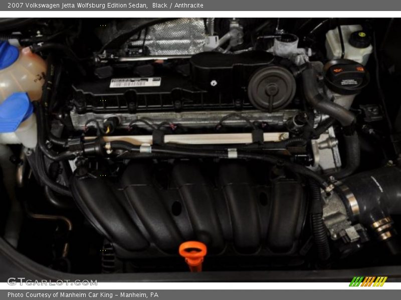 Black / Anthracite 2007 Volkswagen Jetta Wolfsburg Edition Sedan
