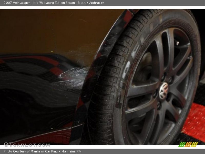 Black / Anthracite 2007 Volkswagen Jetta Wolfsburg Edition Sedan