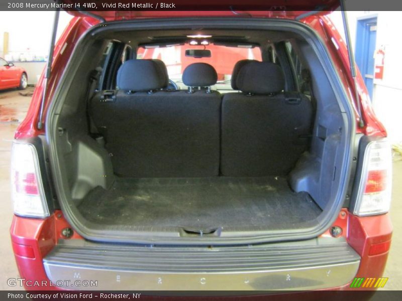Vivid Red Metallic / Black 2008 Mercury Mariner I4 4WD