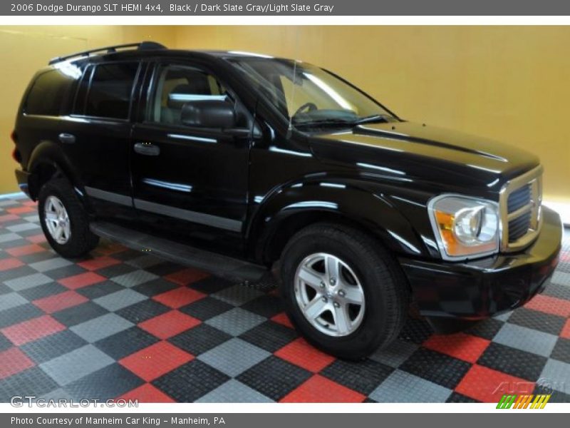 Black / Dark Slate Gray/Light Slate Gray 2006 Dodge Durango SLT HEMI 4x4