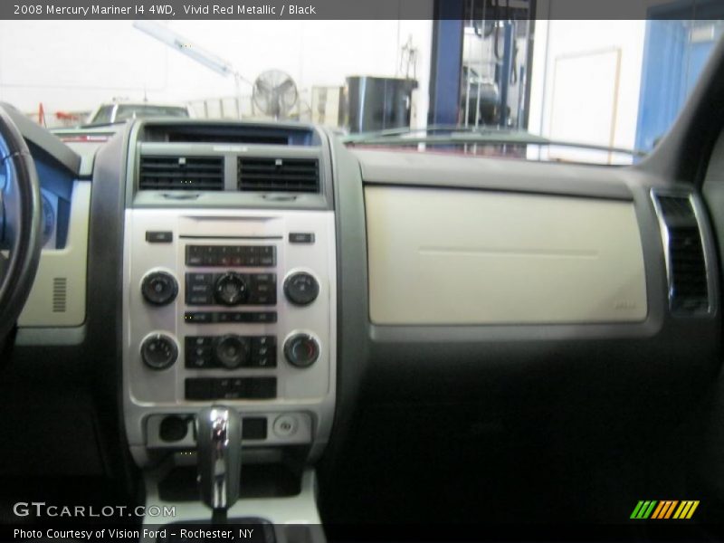 Vivid Red Metallic / Black 2008 Mercury Mariner I4 4WD