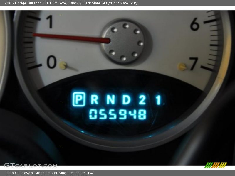 Black / Dark Slate Gray/Light Slate Gray 2006 Dodge Durango SLT HEMI 4x4