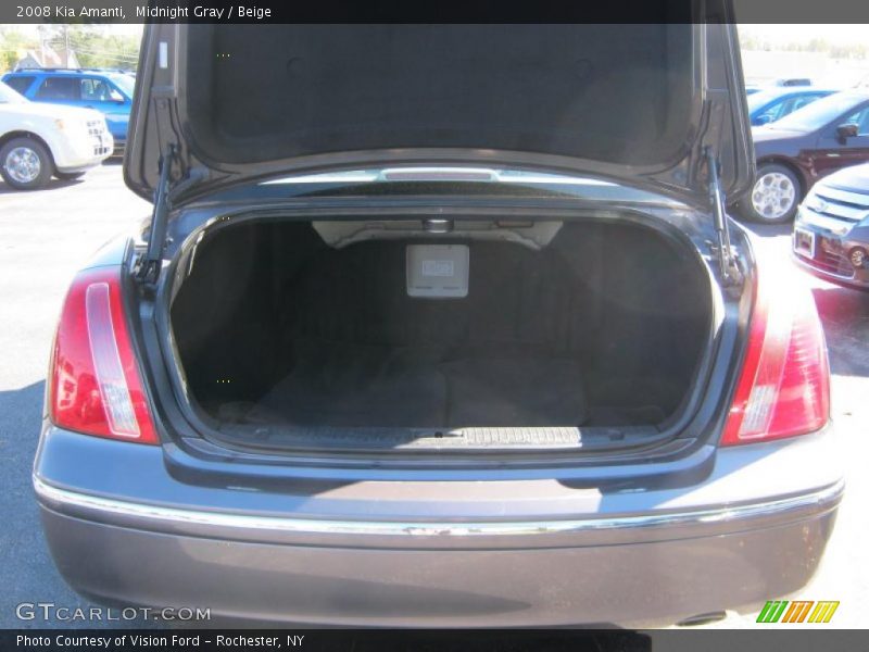 Midnight Gray / Beige 2008 Kia Amanti