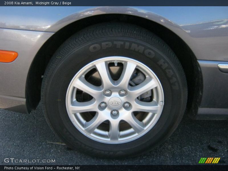 Midnight Gray / Beige 2008 Kia Amanti