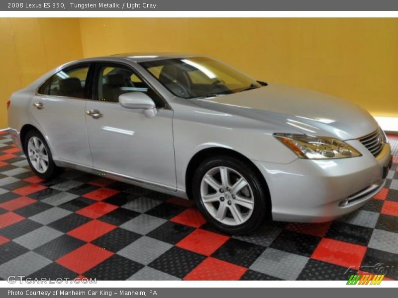 Tungsten Metallic / Light Gray 2008 Lexus ES 350