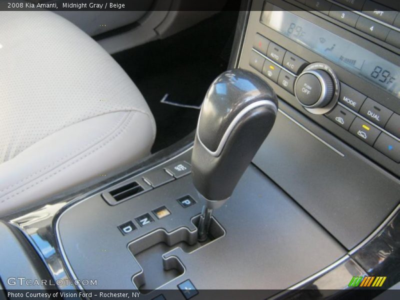 Midnight Gray / Beige 2008 Kia Amanti