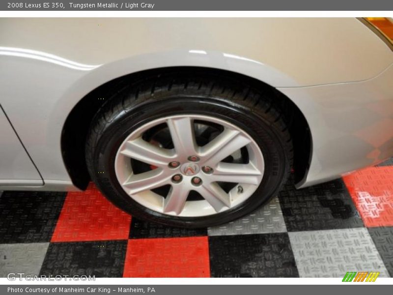 Tungsten Metallic / Light Gray 2008 Lexus ES 350