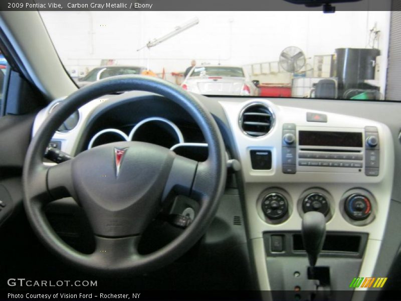 Carbon Gray Metallic / Ebony 2009 Pontiac Vibe