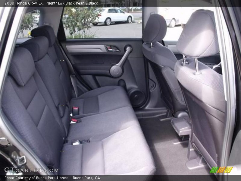 Nighthawk Black Pearl / Black 2008 Honda CR-V LX