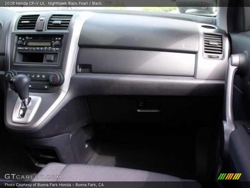 Nighthawk Black Pearl / Black 2008 Honda CR-V LX
