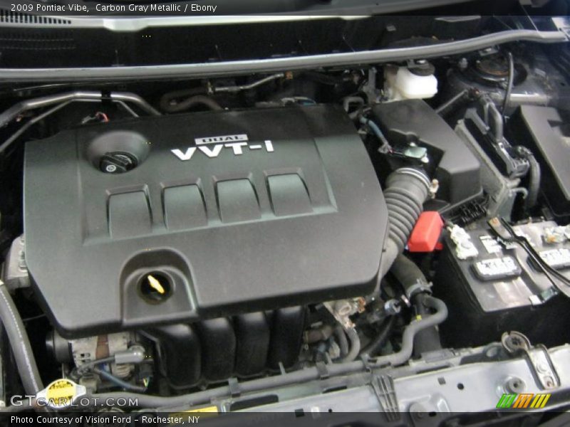 Carbon Gray Metallic / Ebony 2009 Pontiac Vibe