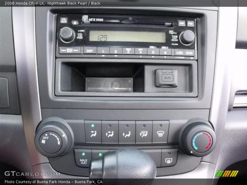 Nighthawk Black Pearl / Black 2008 Honda CR-V LX