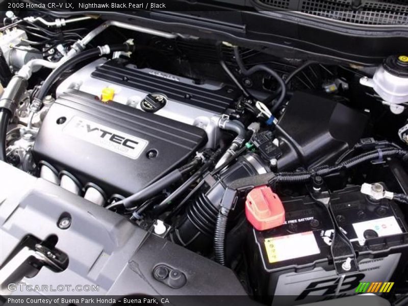Nighthawk Black Pearl / Black 2008 Honda CR-V LX