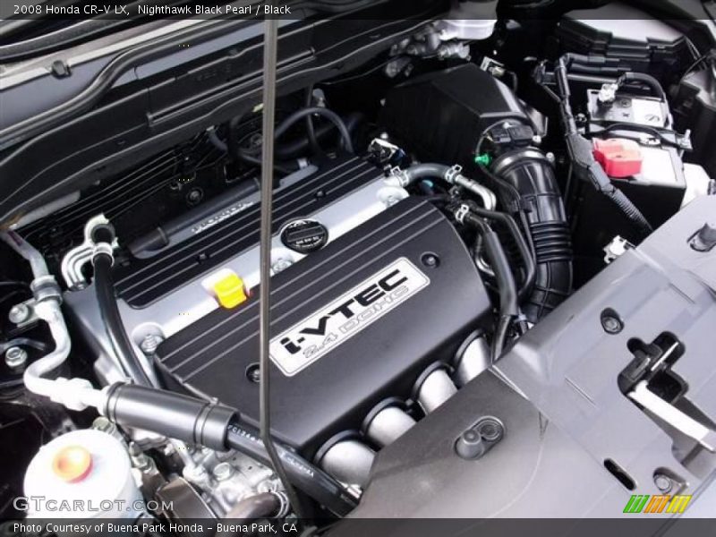  2008 CR-V LX Engine - 2.4 Liter DOHC 16-Valve i-VTEC 4 Cylinder