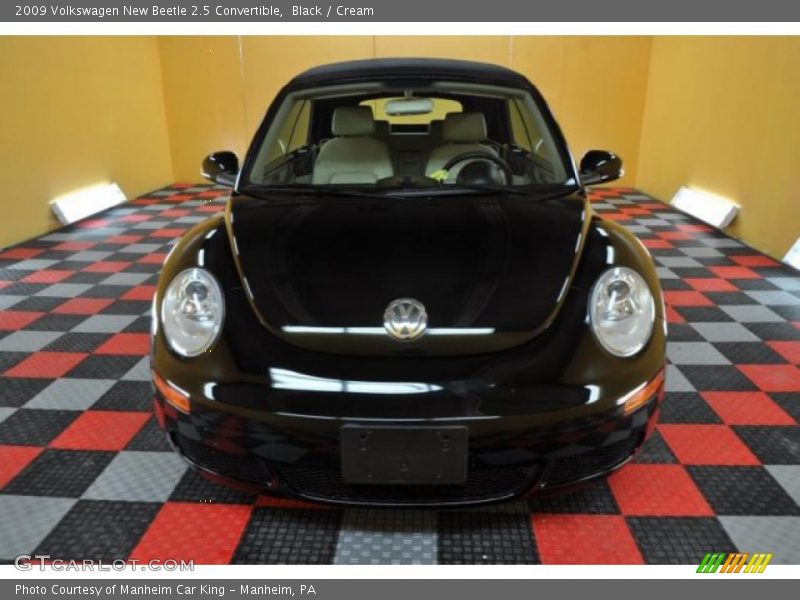 Black / Cream 2009 Volkswagen New Beetle 2.5 Convertible